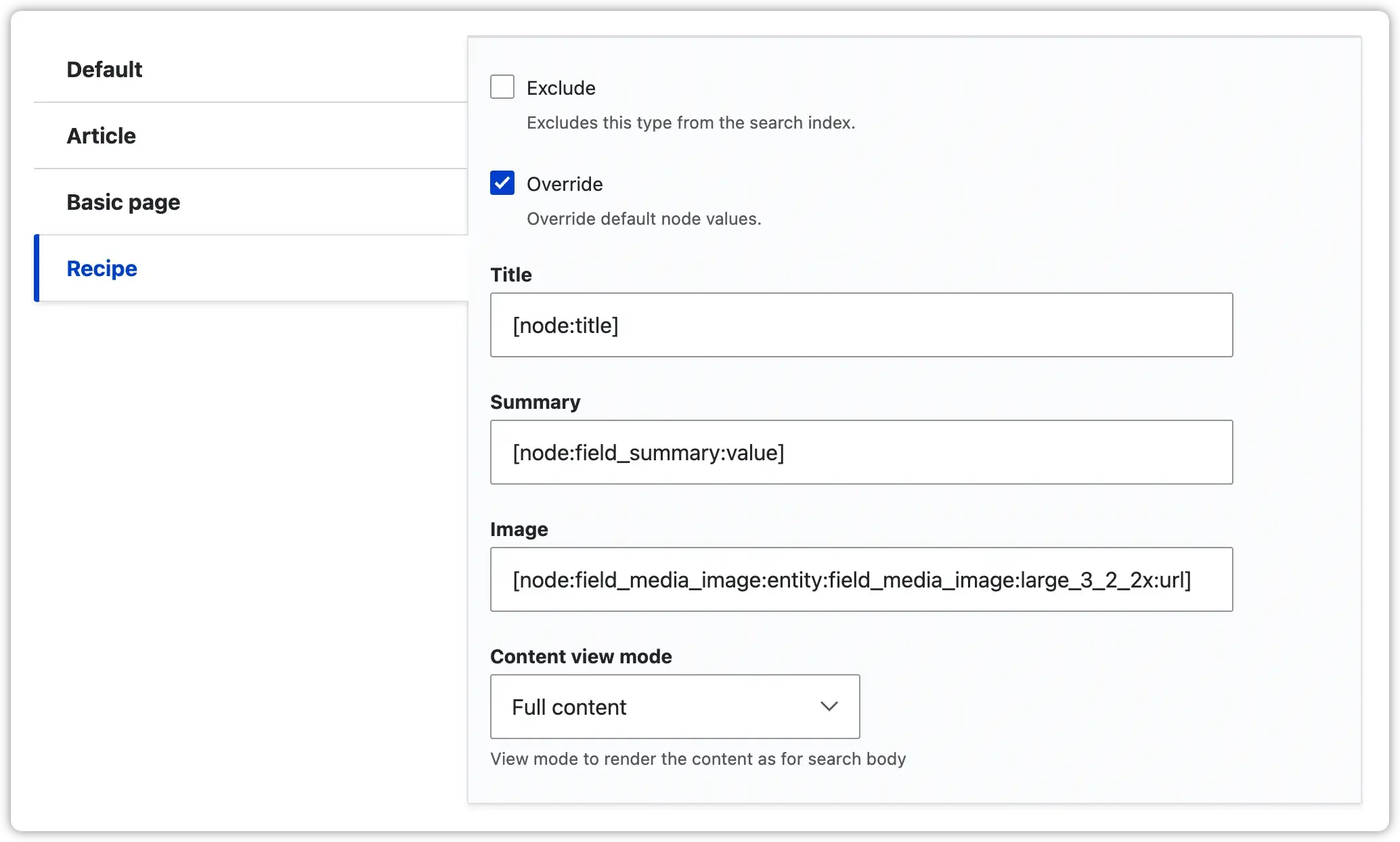 Drupal 9 Quant Search Module Entities Override
