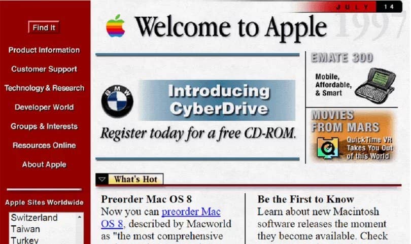 Apple 1997 Screenshot