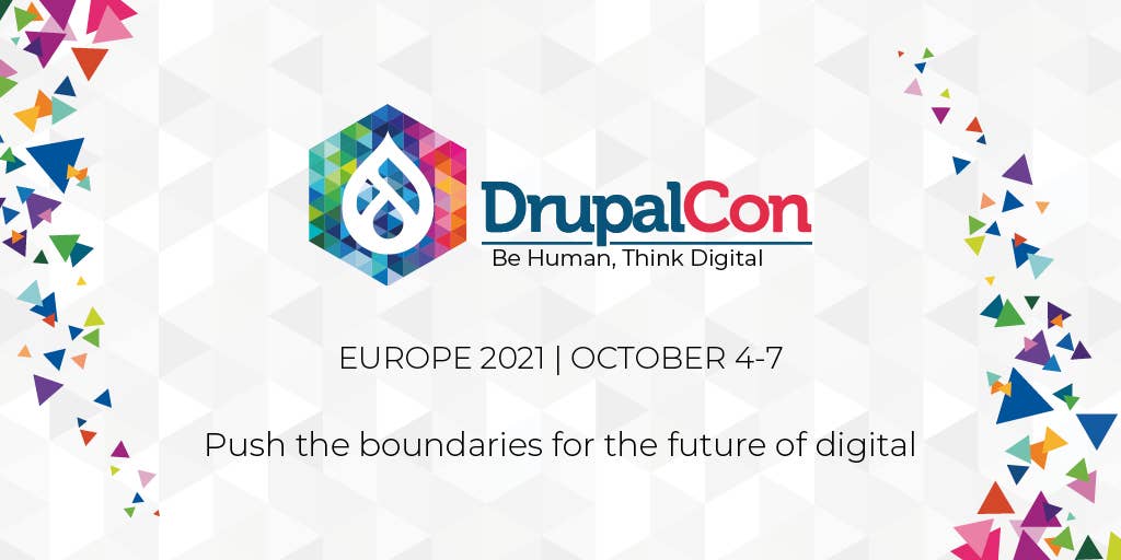 DrupalCon Europe 2021 banner