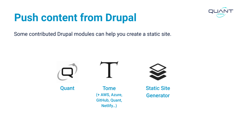 Stanford WebCamp 2023 talk by Kristen Pol - A survey of decoupled and static website solutions - slide 31