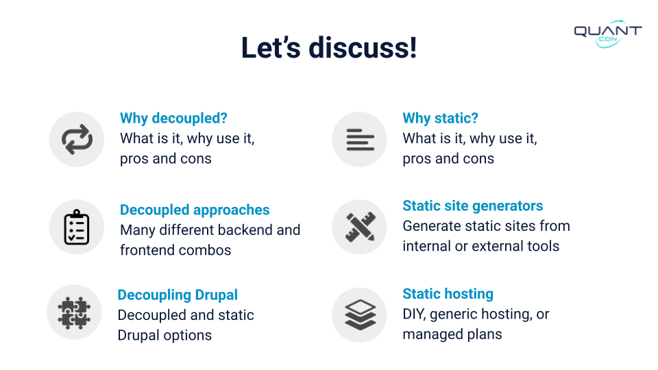 Stanford WebCamp 2023 talk by Kristen Pol - A survey of decoupled and static website solutions - slide 5