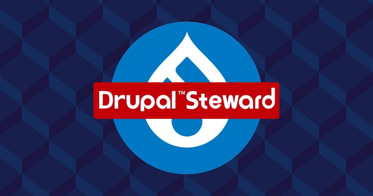 Drupal Steward logo