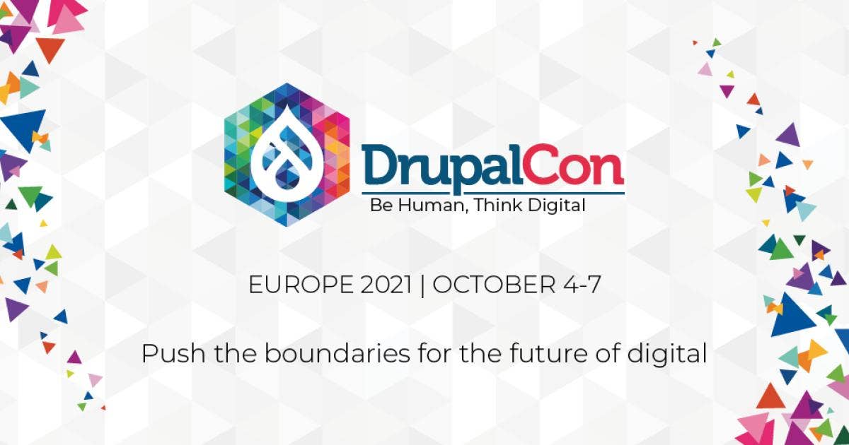 DrupalCon Europe 2021 Banner